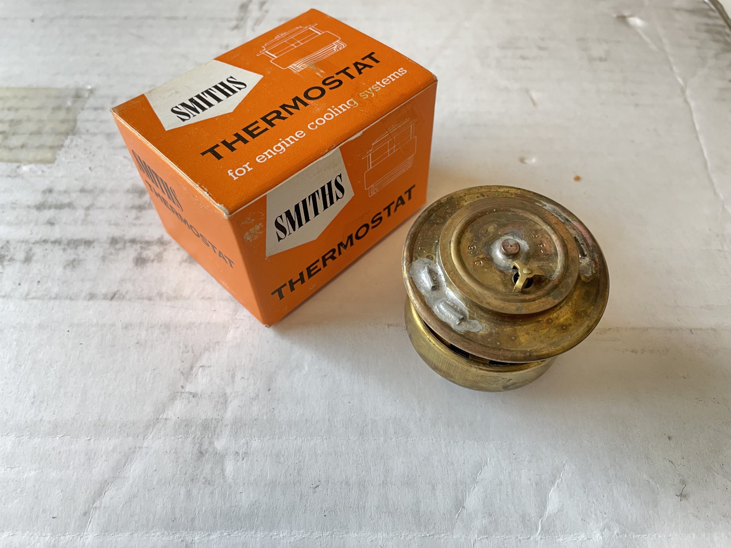 Smiths Thermostat Bellows original 176 degrees Healey MG Triumph